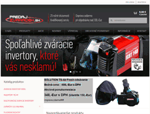 Tablet Screenshot of predajzvaraciek.sk